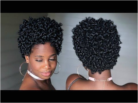 Spiral Curls on Tapered Natural Hair feat asiamnaturally