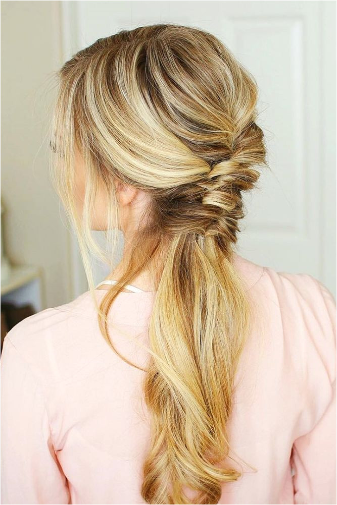 30 Party Perfect Pony Tail Hairstyles For Your Big Day â¤ See more