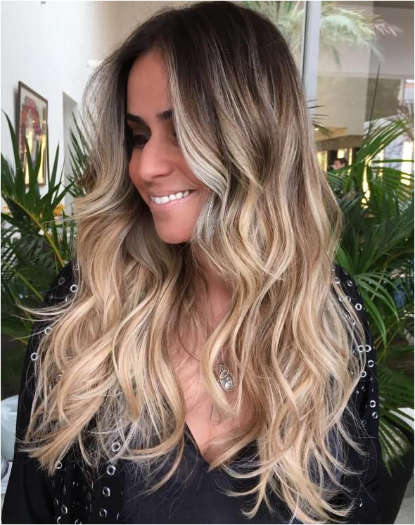Long Beach Waves For Ombre Hair