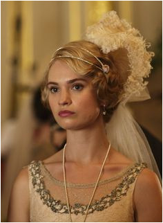 Lily James as Lady Rose MacClare in Downton Abbey Series 4 Christmas Special 2013