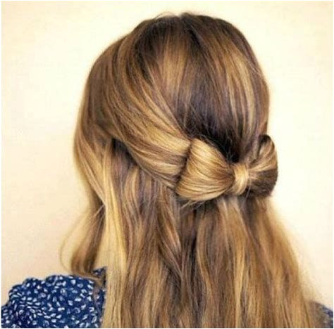easy hairstyle bow Put a Bow it 5 Easy Bow Hairstyles
