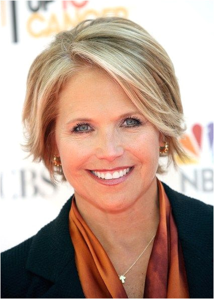 Cropped Haircut Television broadcaster Katie Couric keeps her look on point with a short cropped cut She adds a soft touch by sprinkling in subtle blond