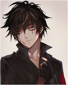 Anime boy black hair and different eye colors Anime Devil Anime Demon Boy Anime