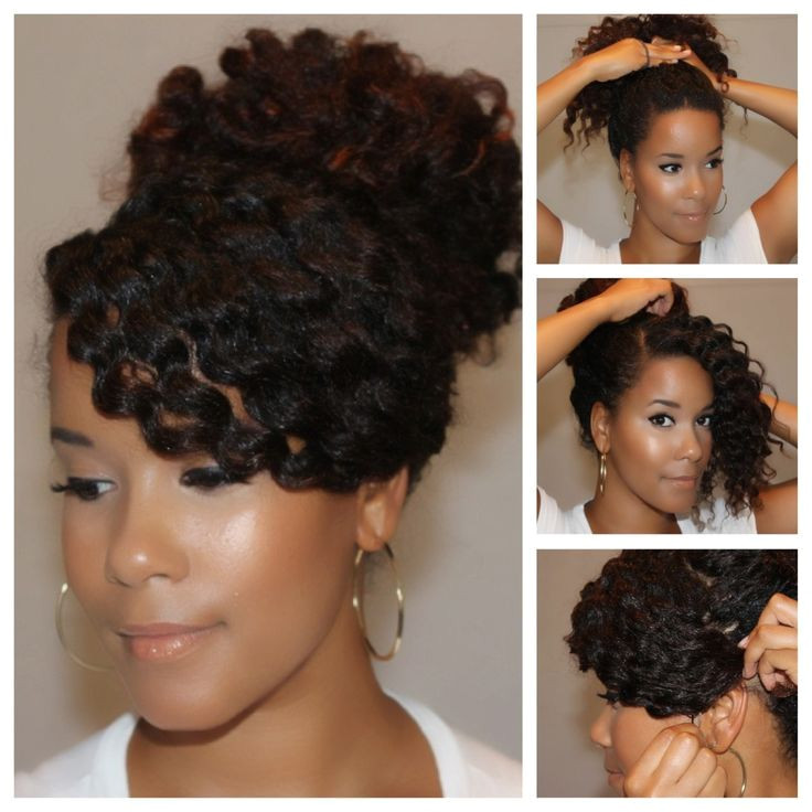 10 Fancy Natural Hairstyles For The Holiday Party Season Natural Hair Styles Pinterest