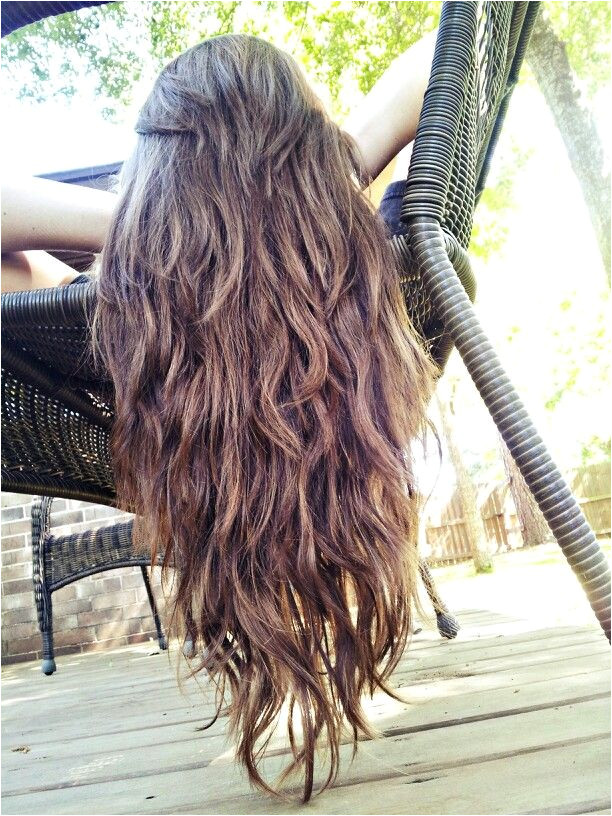 Straight ish Wavy Long Hair with Tons of Layers
