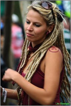 half dreads Half Dreads Partial Dreads Dreadlocks Girl Blonde Dreads Dreadlock Extensions