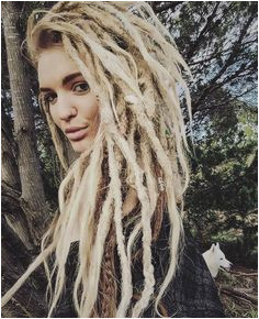 Hair White Dreads Natural Dreads Dreadlock Hairstyles Blonde Dreadlocks Blonde Dreads Girl