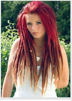 red ombre dreads 333 Pink Dreads White Girl Dreads Dyed Dreads