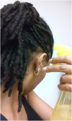 Hydrating locs with essential oil and water Black Hair Care Natural Hair Care Natural