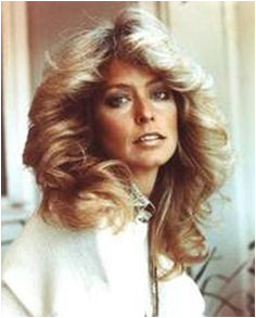 From the mid 70 s on much was made of actress Farrah Fawcett s full and