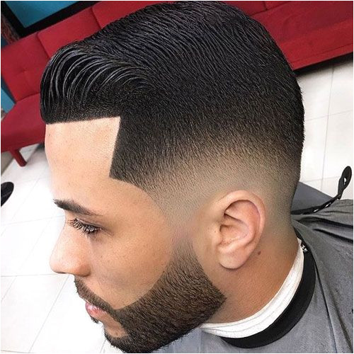 Shape Up Haircut and Beard Low Fade Brushed Up Front