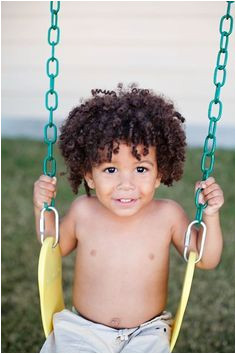Biracial hair care routine for kids