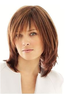 Medium length hairstyles for women over 50 Google Search by Nancy Goldin