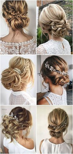 Loose Updo Bridal & Wedding Hairstyle Ideas