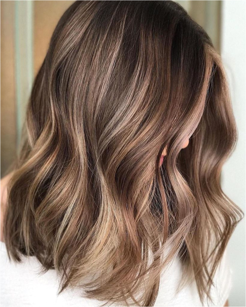 Thick Brown Hair With Subtle Highlights