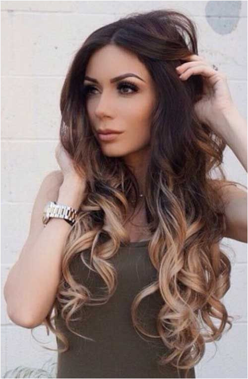 Long Ombre Dark Hairstyles