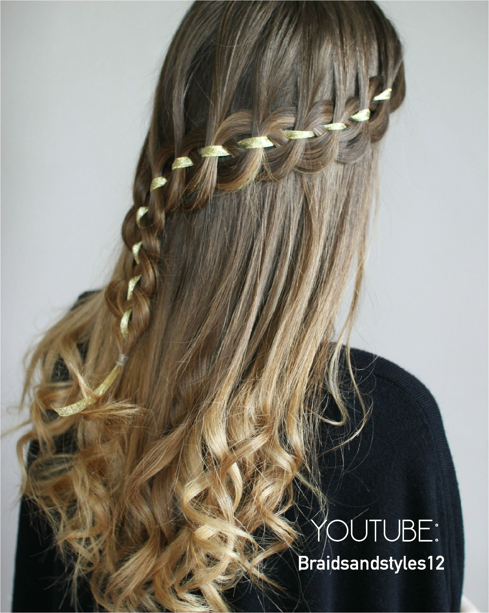4 strand Braid by Braidsandstyles12 perfect for the holidays Holiday hair Youtube Channel
