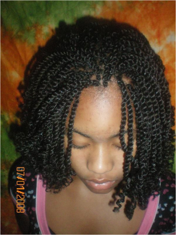 kinky twist hairstyles