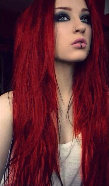 I miss having hair this long and red So high maintenance though The bleaching the dying the fading the roots…