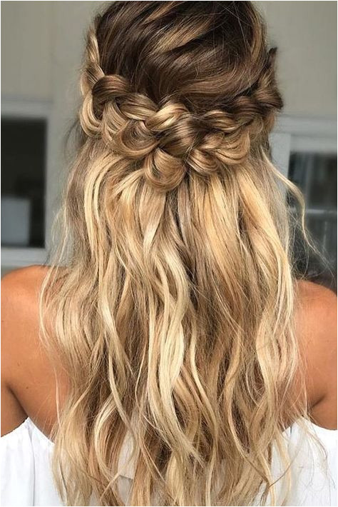 36 Braided Wedding Hair Ideas You Will Love â¤ See more wedding hair wedding hairstyles