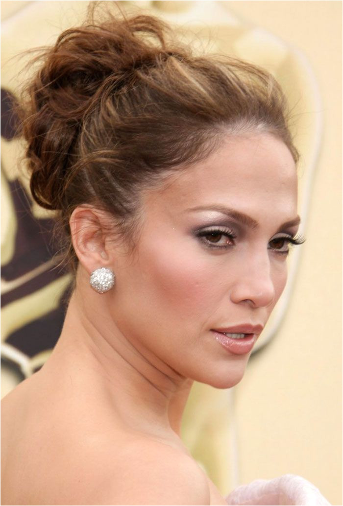 Jennifer Lopez Updo Hairstyles