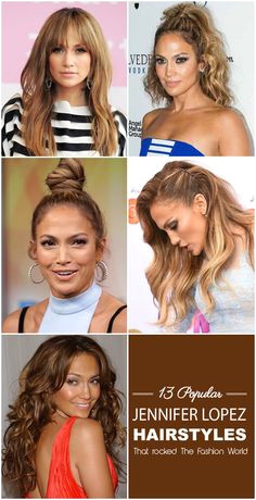 13 Popular Jennifer Lopez Hairstyles That rocked The Fashion World
