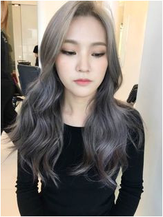 korea korean kpop idol actress 2017 hair color trend for winter fall lavender ash brown hairstyles