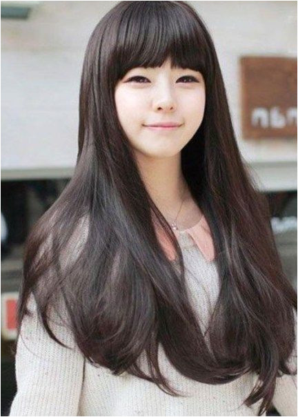 Korean Hairstyles Women Straight Hairstyles Cool Hairstyles Asian Hairstyles Full Hair