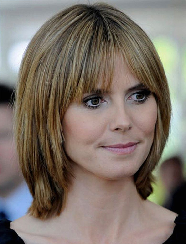 Medium Length Layered Hairstyles No Bangs