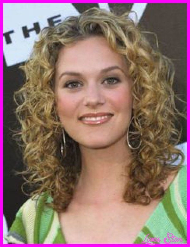 Image result for hairstyles for naturally curly hair medium length