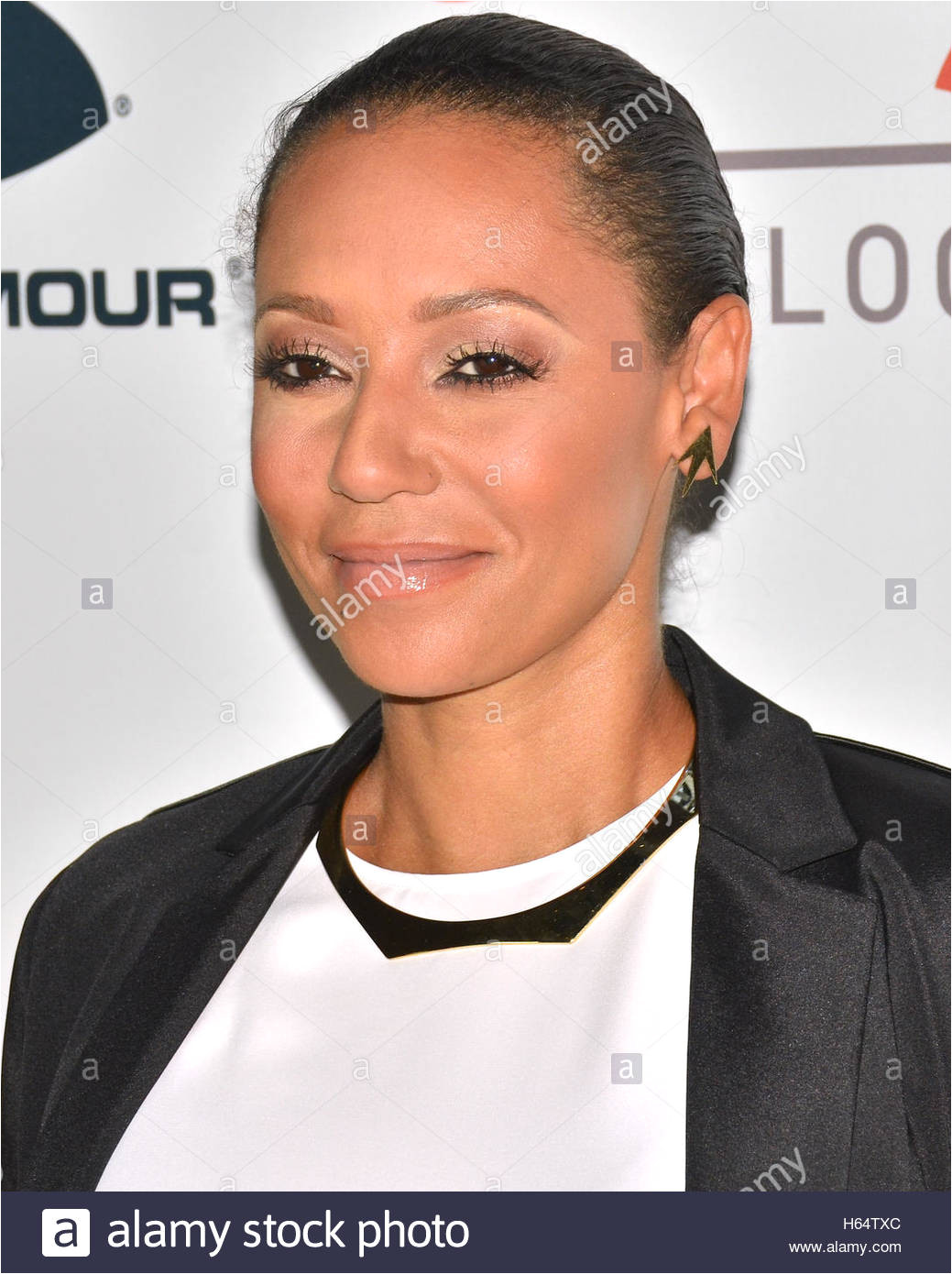 Mel B arrives at the First Annual Sports Humanitarian of the Year Awards Presented by