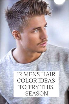Hey guys don t let the women have all the hair coloring fun Take a look at these color ideas and find something new to try Switch it up pletely or go