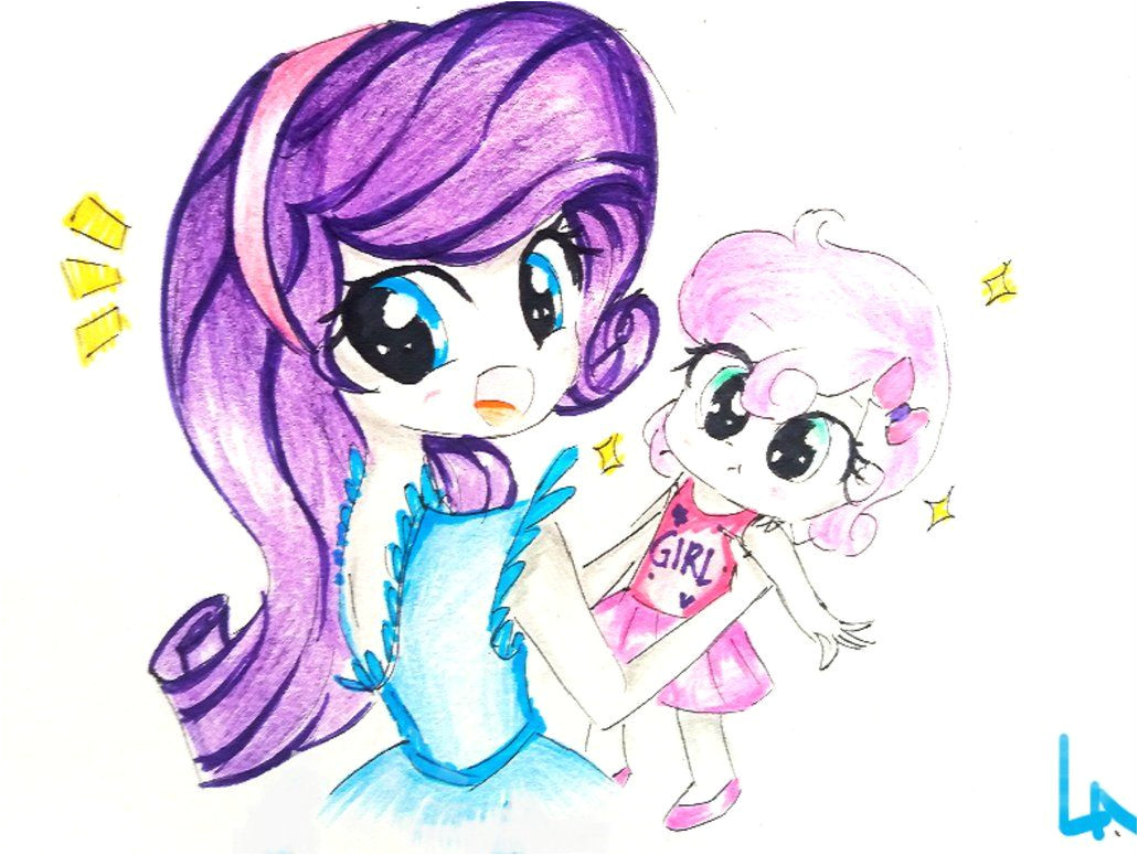 Rarity Mlp Little Sisters My Little Pony May Liro Pony