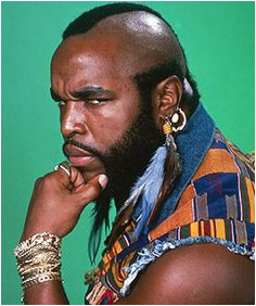 Good side view of Mr T s hair I Pity The Fool The Wedding Singer