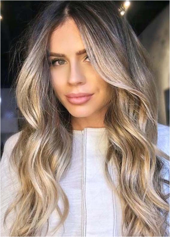 Browse here to see our beautiful ideas of blonde balayage hair colors for long hair looks
