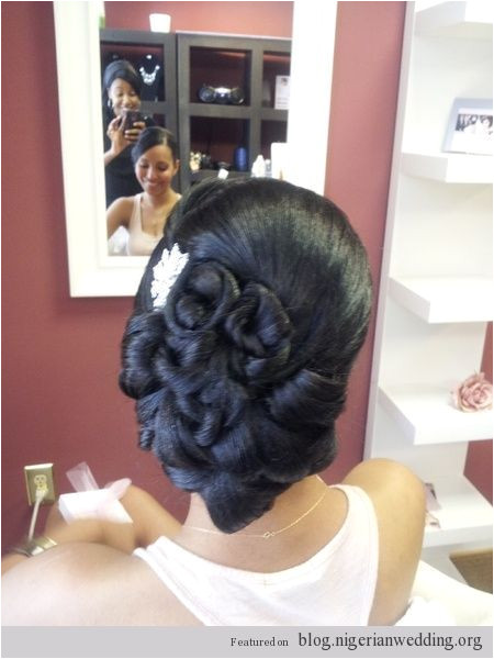 Nigerian Wedding Bridal Hairstyles We Love
