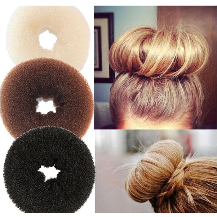 Plate Hair Donut Bun Maker Magic Foam Sponge Hair Styling Tools Princess Hairstyle Hair Accessories Elacstic Hair Bands Bun Maker Hair Hair Bun Makers From