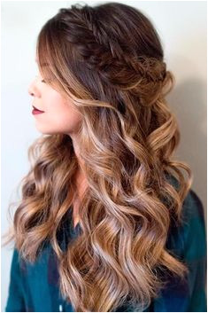 24 Easy Long Hairstyles For Valentine s Day Prom Hairstyles For Long Hair Half UpHome ing Hairstyles DownProm