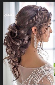 Curly Braided Hairstyles Side Curls Hairstyles Quince Hairstyles Braided Wedding Hairstyles Braided