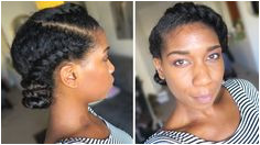 Twisted Knot Protective Style Natural Hair