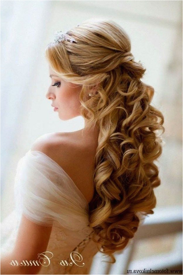 Wedding Hairstyles For Long Hair Half Up With Veil And Tiara Quince Hairstyles Wedding Hairstyles