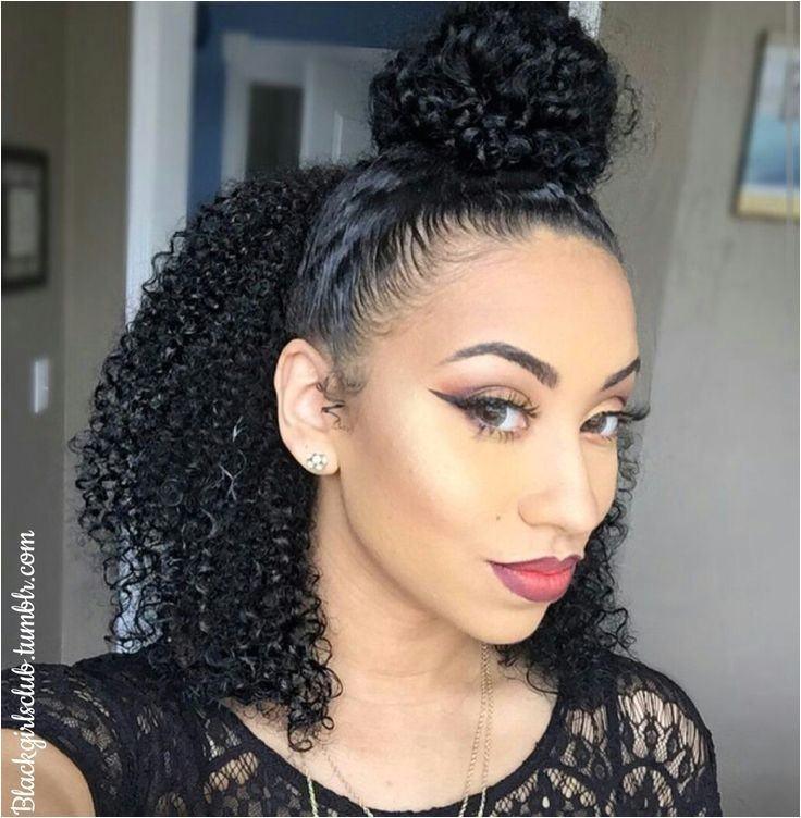 Black Girl Curly Hairstyles Tumblr Awesome Elegant Haircuts for Black Curly Hair