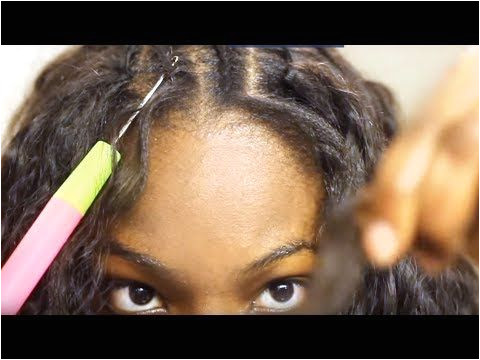 Seun s NO LEAVE OUT Method Middle Part Full Sew In No Closure