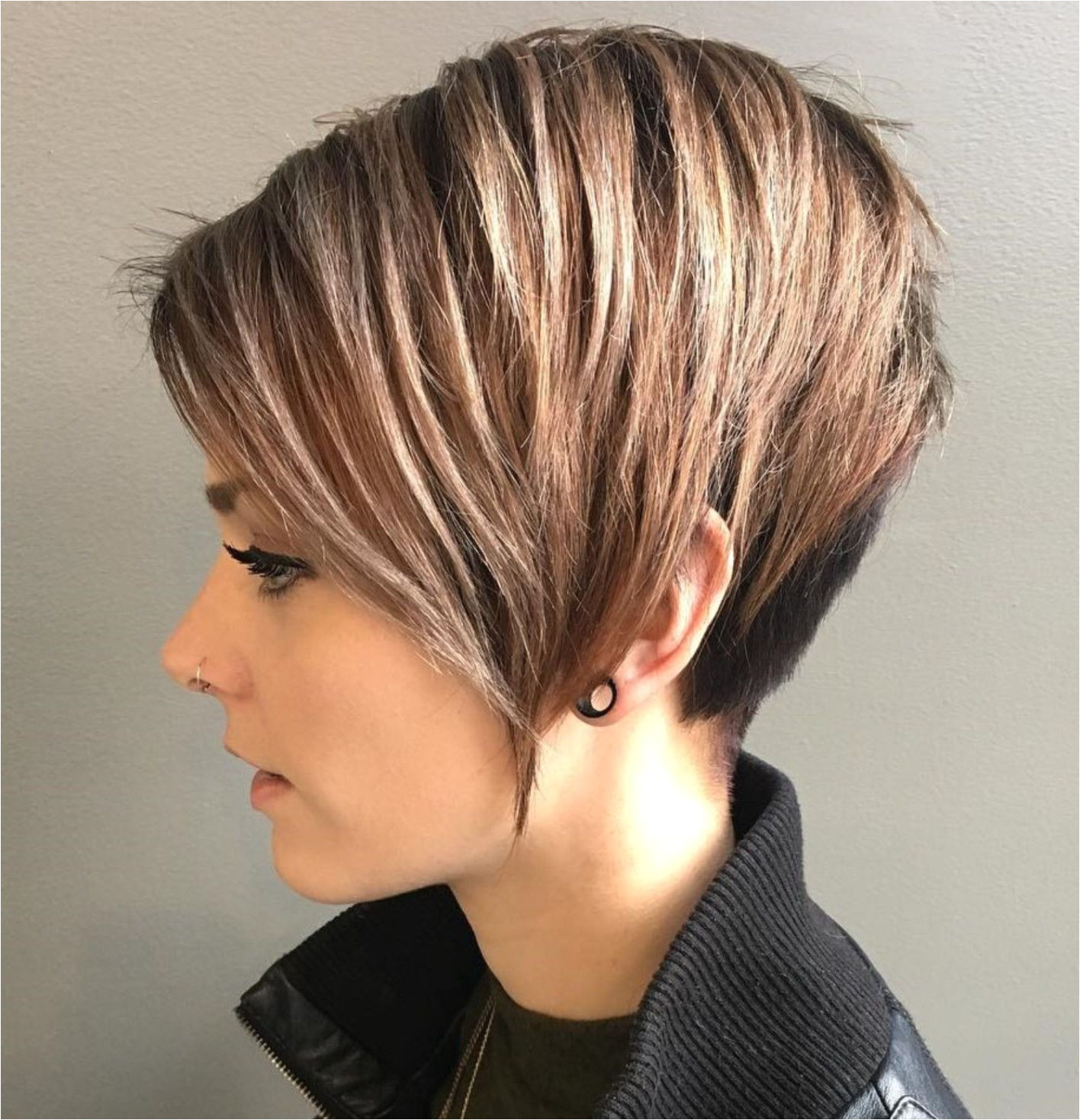 Pixie With V Cut Layers