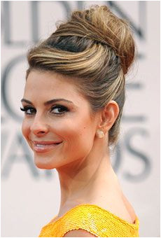 Hairstyle Inspiration from the 2012 Red Carpet Maria Menounos at the 2012 Golden Globes Wedding