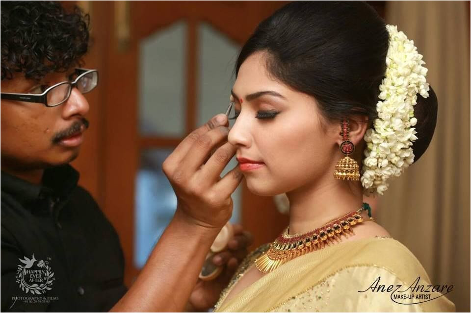 Kerala Bride South Indian Bride Bride Makeup Wedding Makeup Hair Makeup