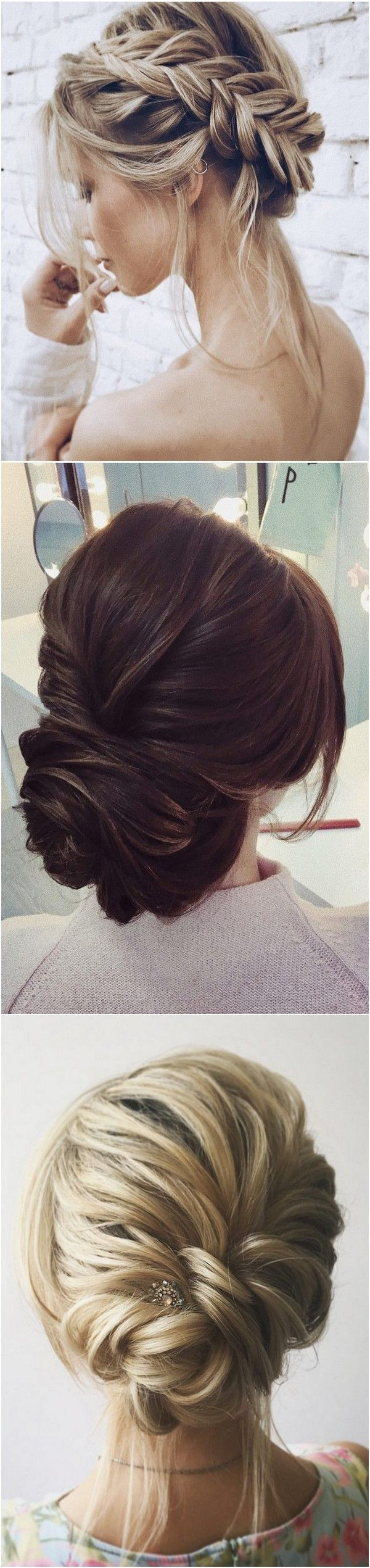 twisted bridal updos wedding hairstyle