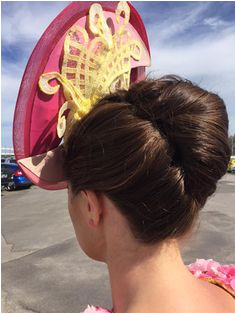 Races Hairstyles with Fascinators