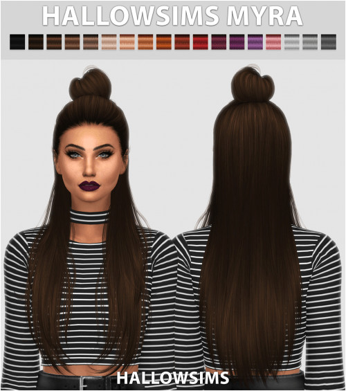 Myra Hair for The Sims 4
