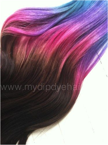 Purple Ombre Hair